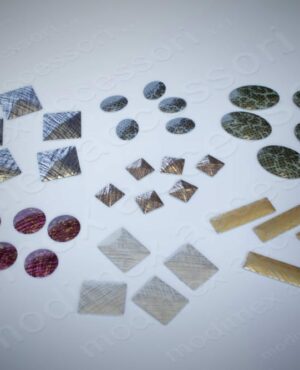 Hotfix flat studs rust colours