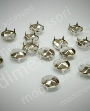 Borchie tonde bombate sfaccettate art. 109