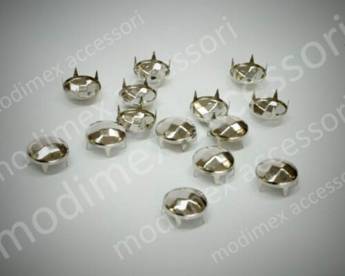 Borchie tonde bombate sfaccettate art. 109