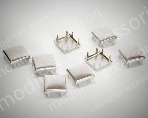 Borchie quadrate piatte art. Flat Square