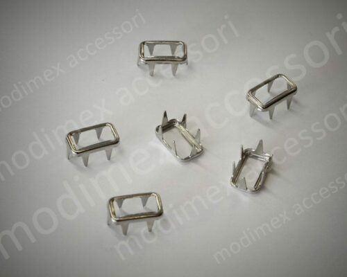 Rectangular ring perforated studs art. Ringlet 690