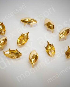 Horse eye nailheads with raised facets art. 752