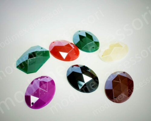 Faceted Stones with holes