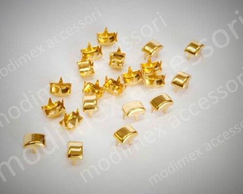 Borchie rettangolari a rilievo art. 6 BEAD