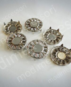 Open petal rosette nailheads art. 9400