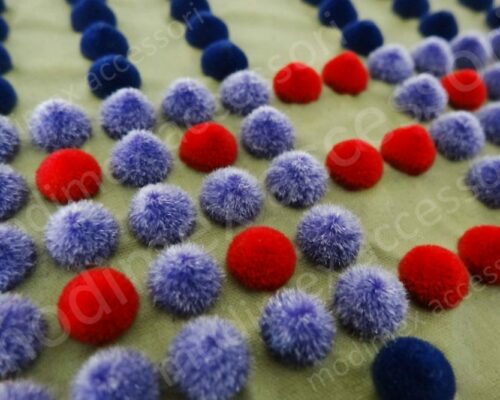 Velvet studs application