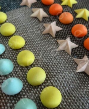 Example of rubber stud application
