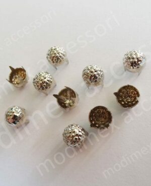 Clous semi-ronds effet bulles en relief art. Hi-bead