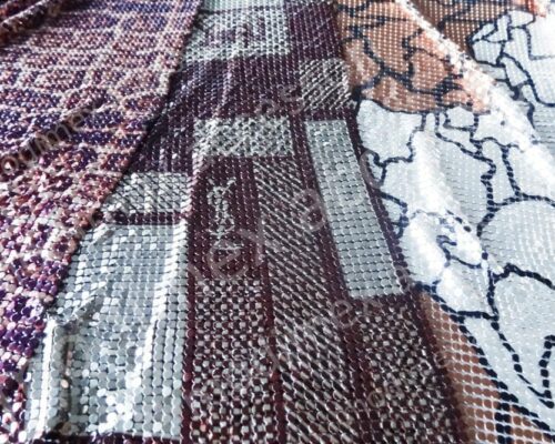 Maglie metalliche stampate - esempi