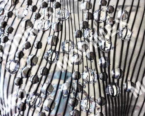 Borchie e Strass con Decorazione Nanotec 3D