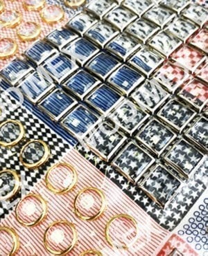 Decorazione Nanotec 3D con Cabochon