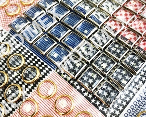 Decorazione Nanotec 3D con Cabochon